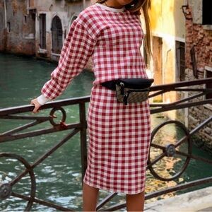 English factory knit gingham set